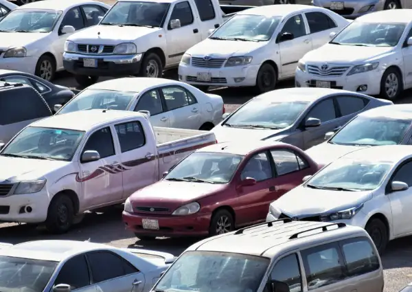 Car used for airport meet and greet parking