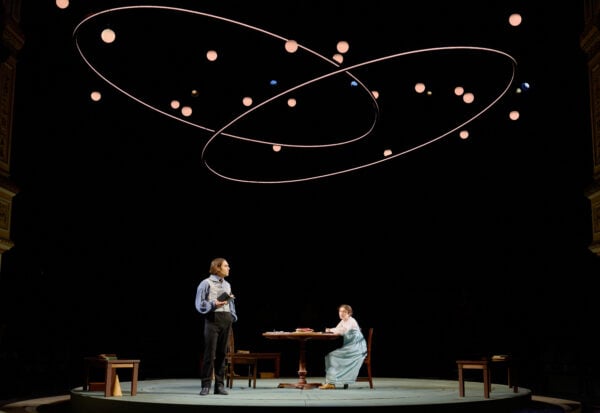 Seamus Dillane and Isis Hainsworth in an Arcadia scene