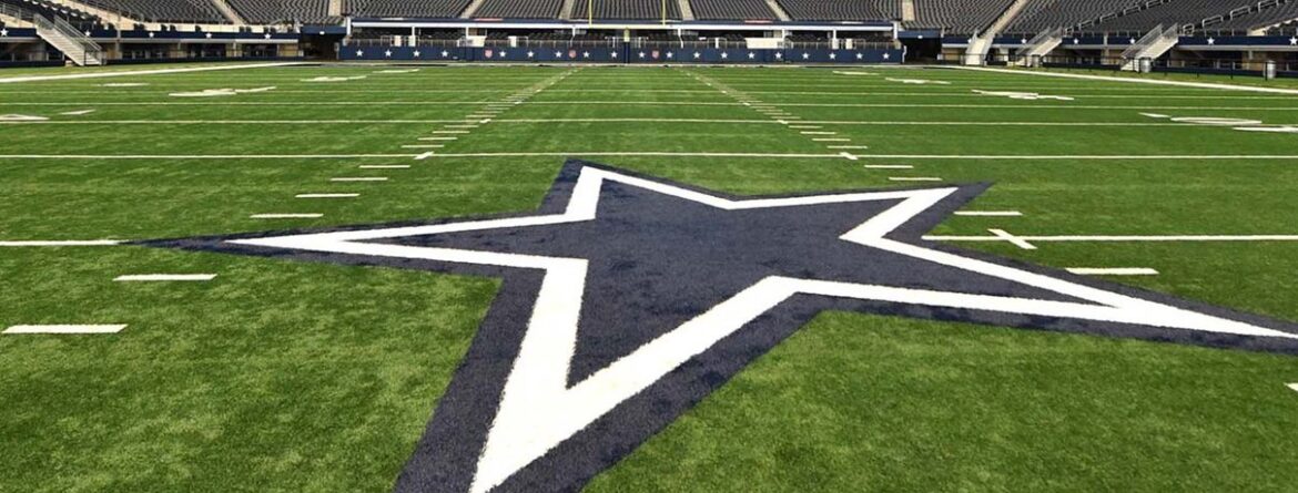AT&T Stadium field star logo