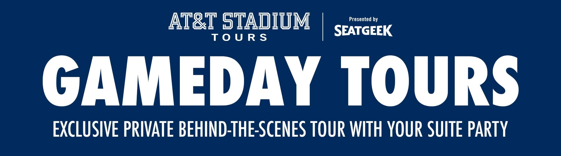 Visitors exploring AT&T Stadium on a gameday tour