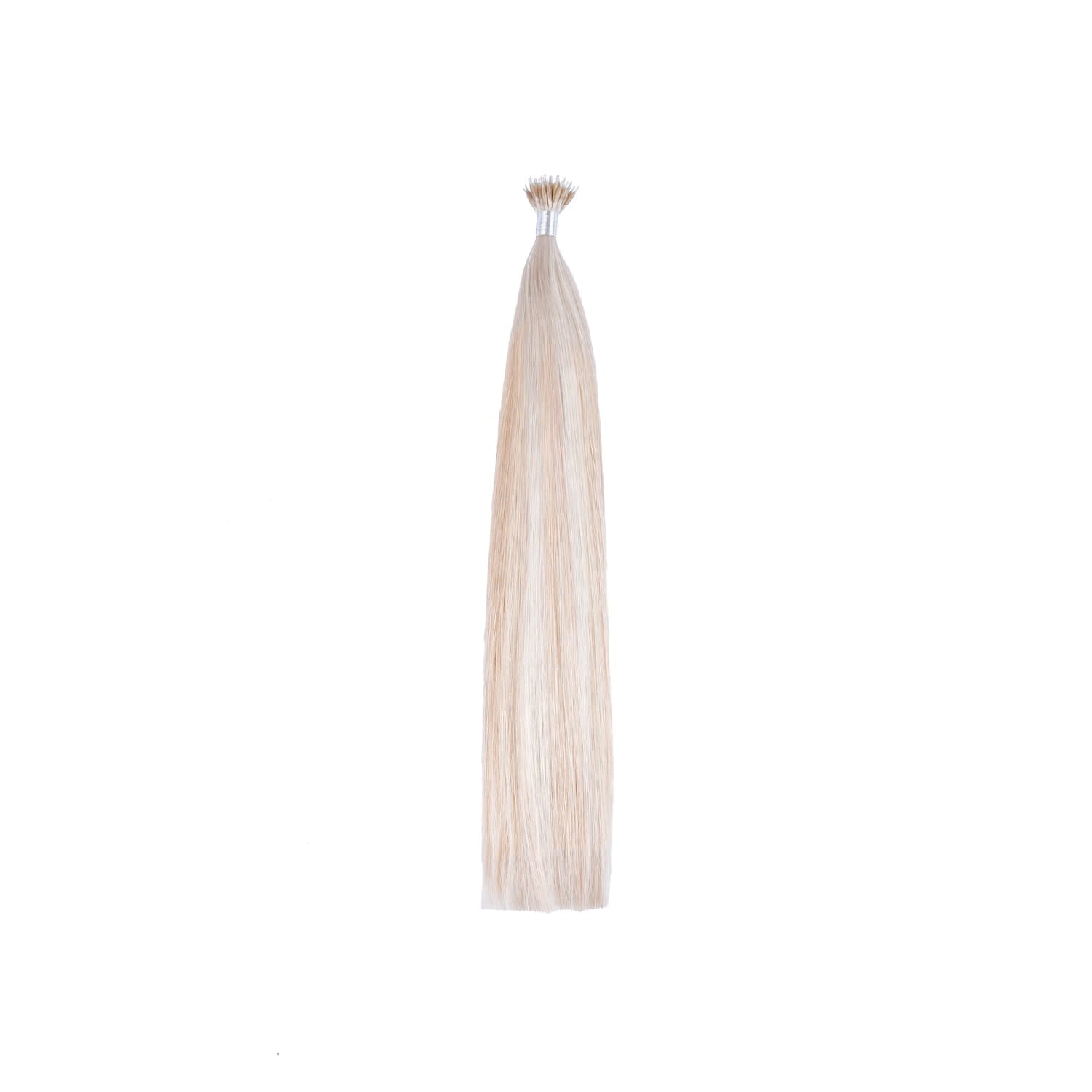 Arctic Blonde Cliphair nano ring hair extensions