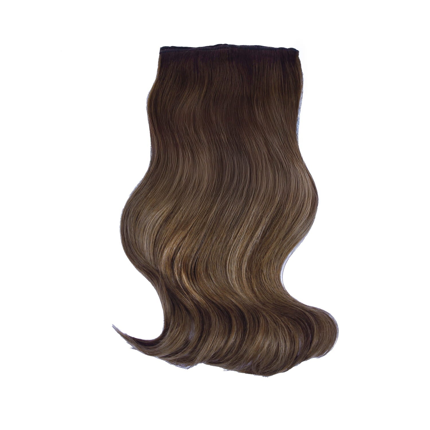 Toasted Chestnut Melt Cliphair double wefted full head clip in extensions