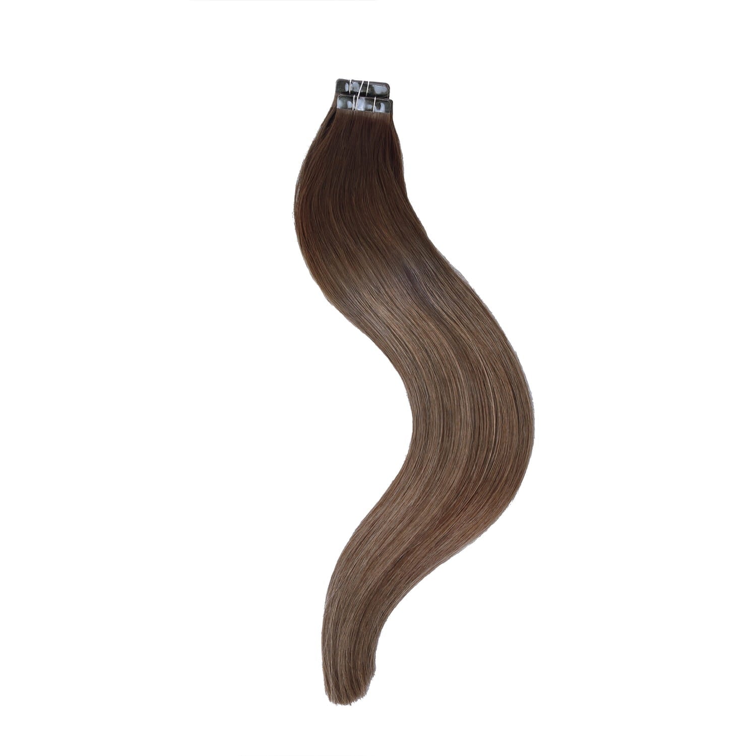 Toasted Chestnut Melt Cliphair tape in hair extensions