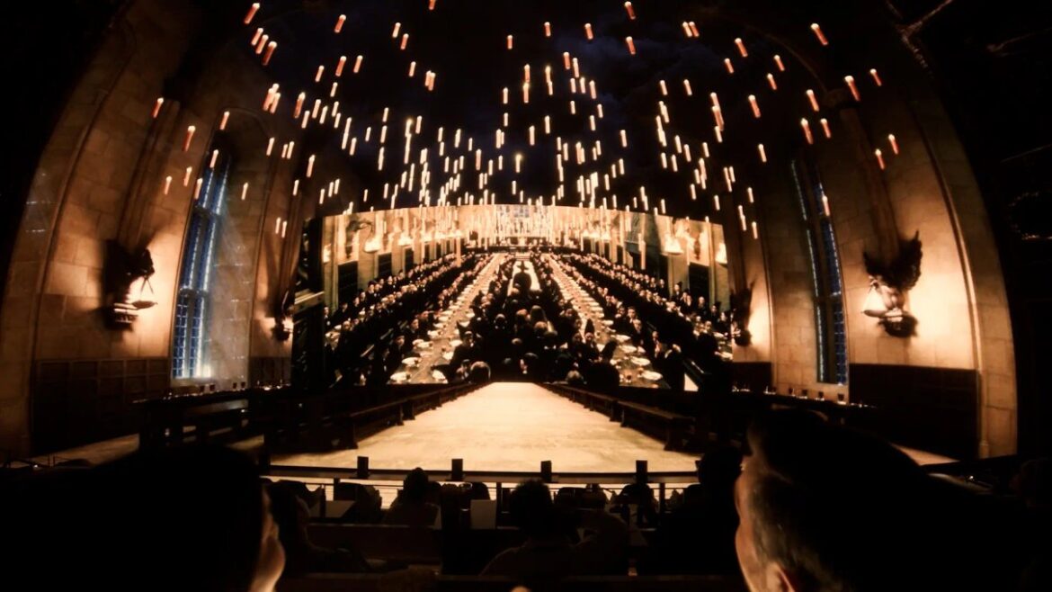 Harry Potter shared reality scene across the Cosm Dome