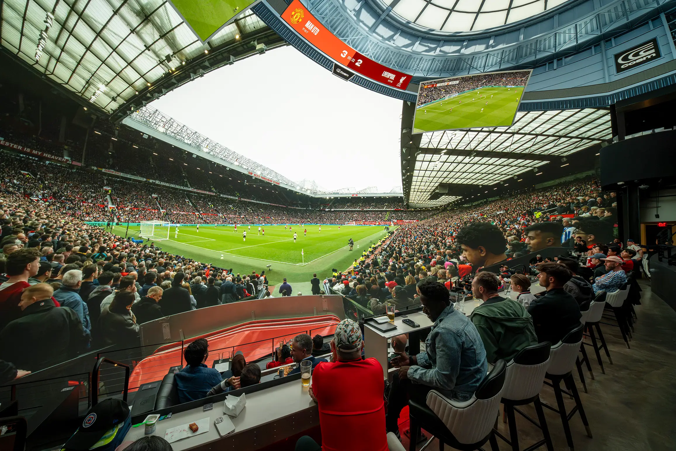 Premier League match in Cosm shared reality