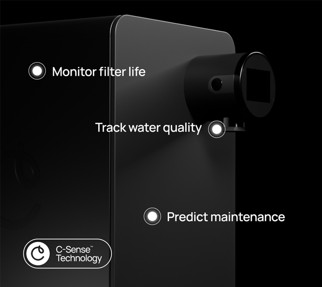Culligan Purity Prime water dispenser detail
