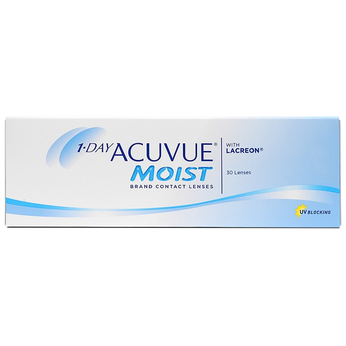 1 Day Acuvue Moist contact lens pack