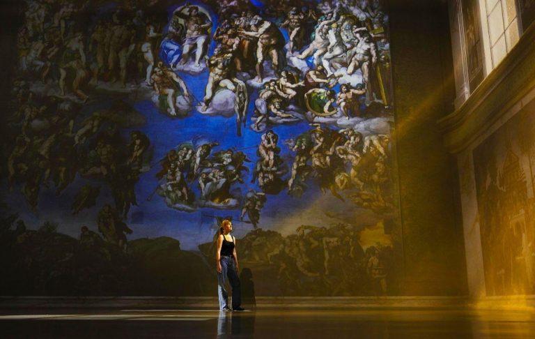 Sistine Chapel artwork presented at FRAMELESS