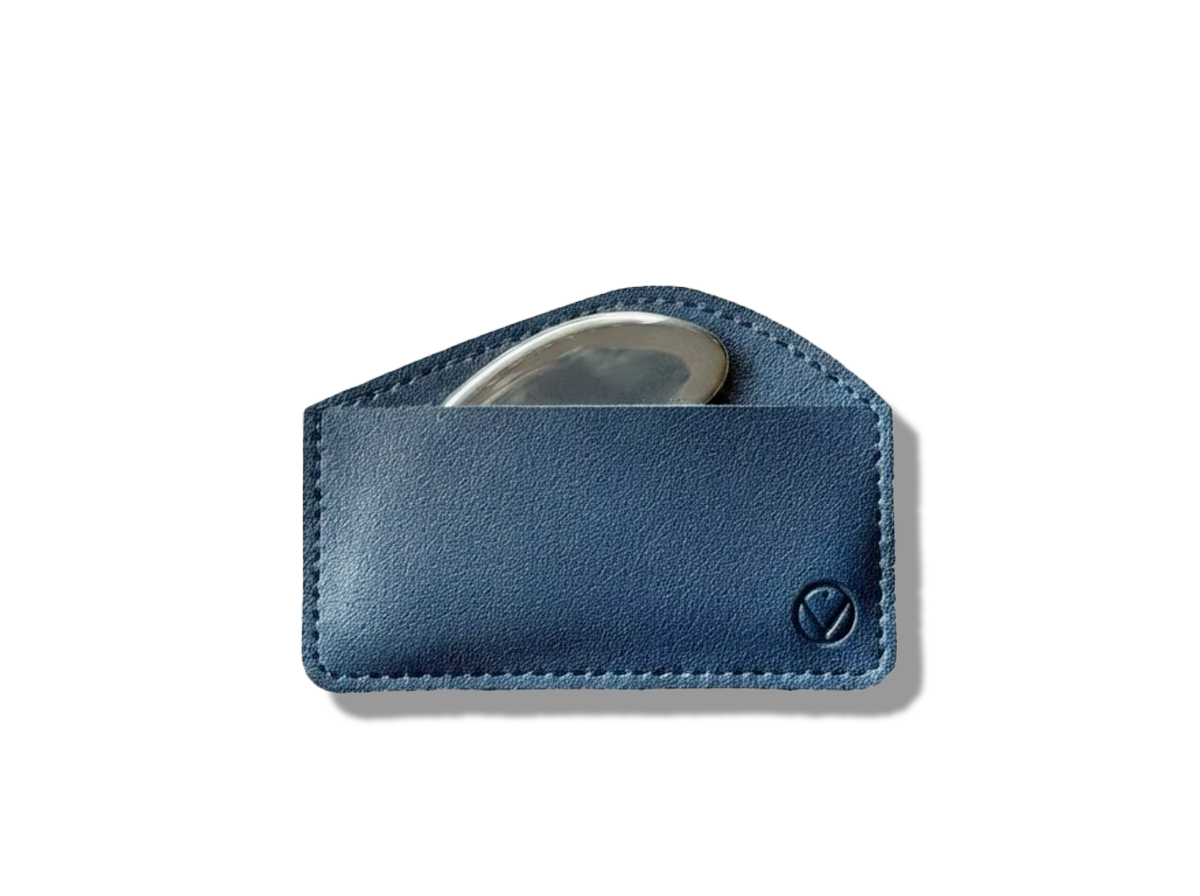 Happy V Premium Gua Sha in its case
