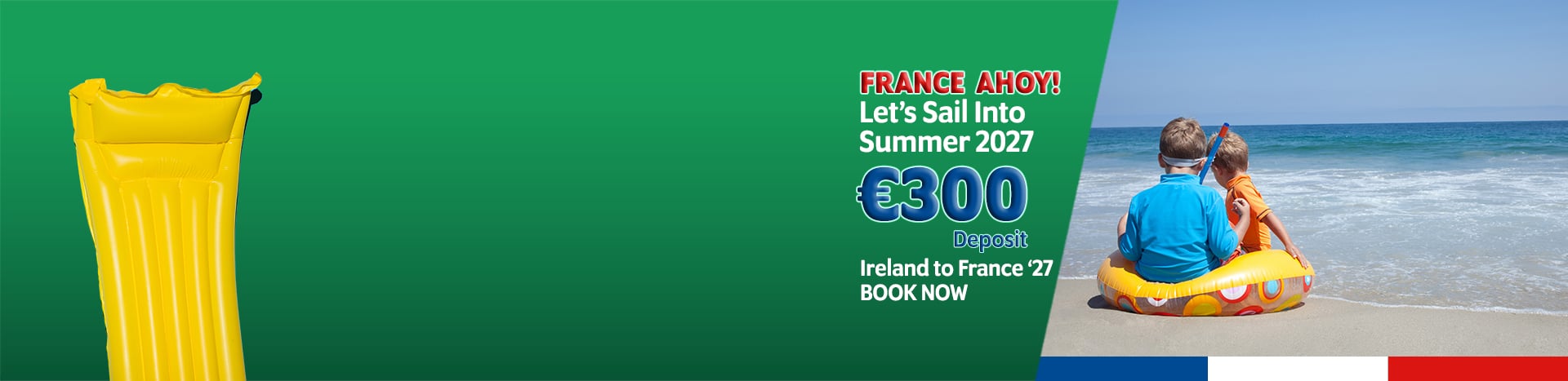 Irish Ferries travel offer to France