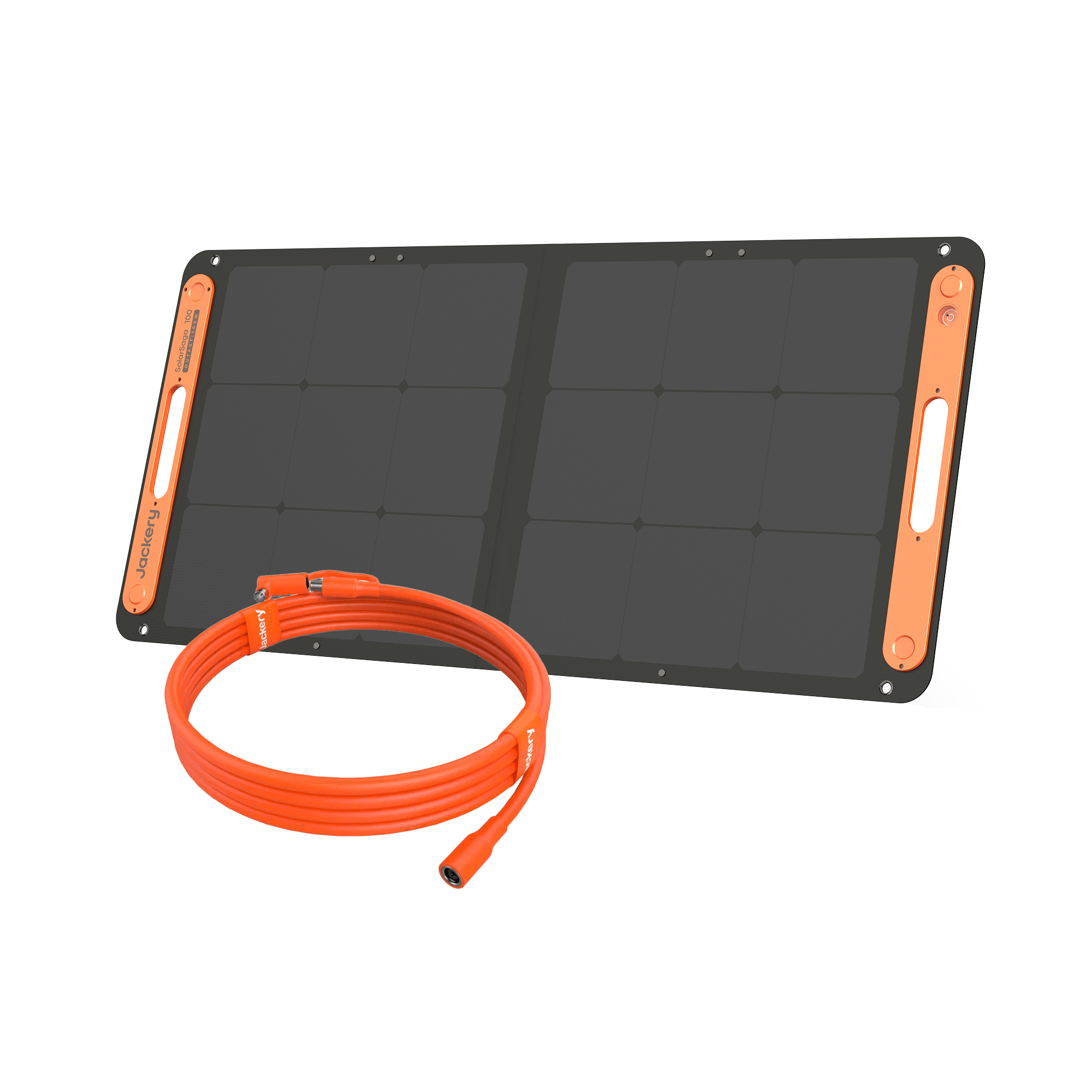 Jackery SolarSaga 100W foldable solar panel with cable