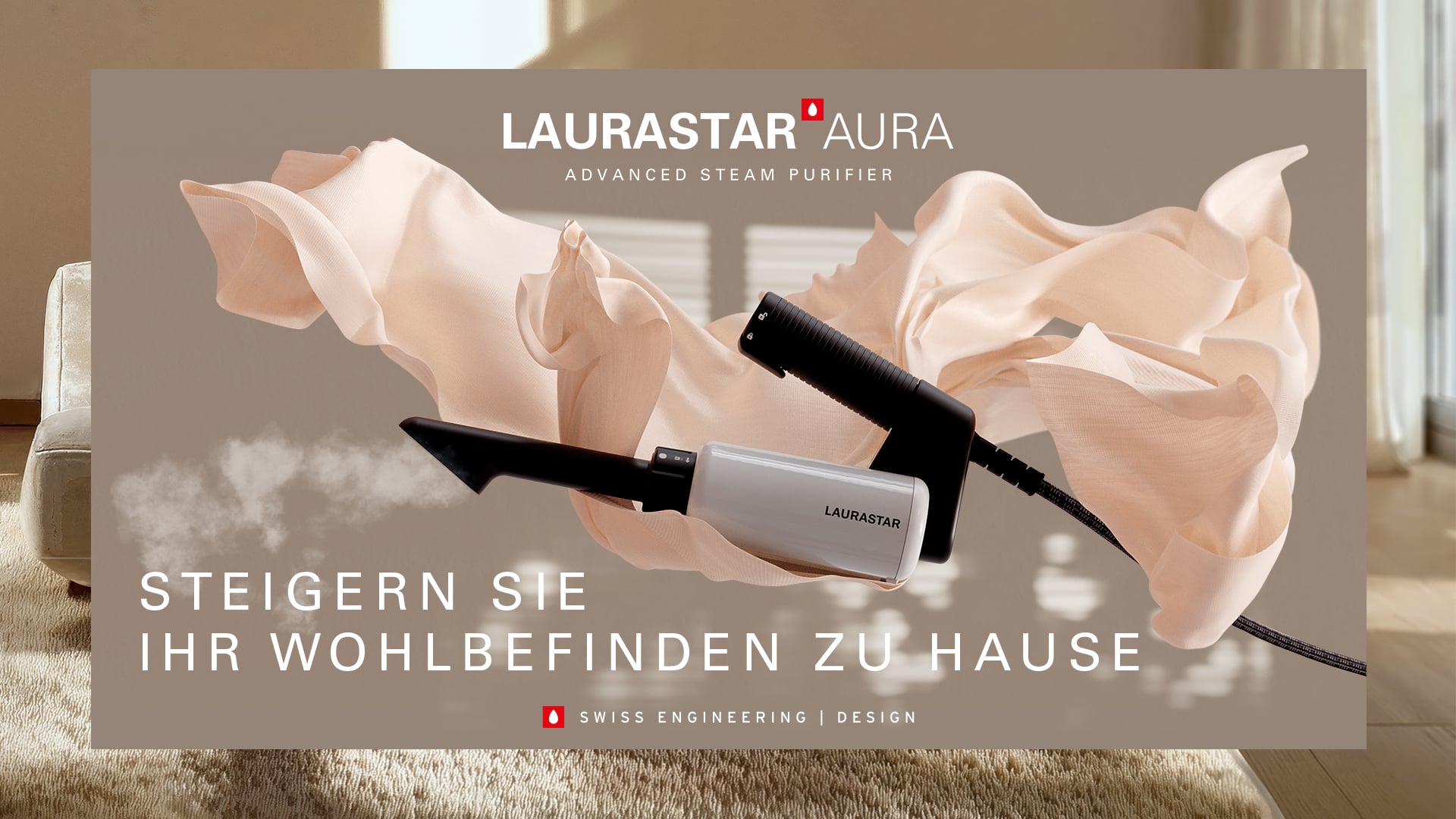 Laurastar Aura im Zuhause