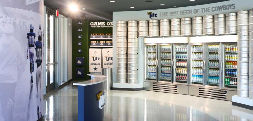 Miller Lite House at The Star in Frisco