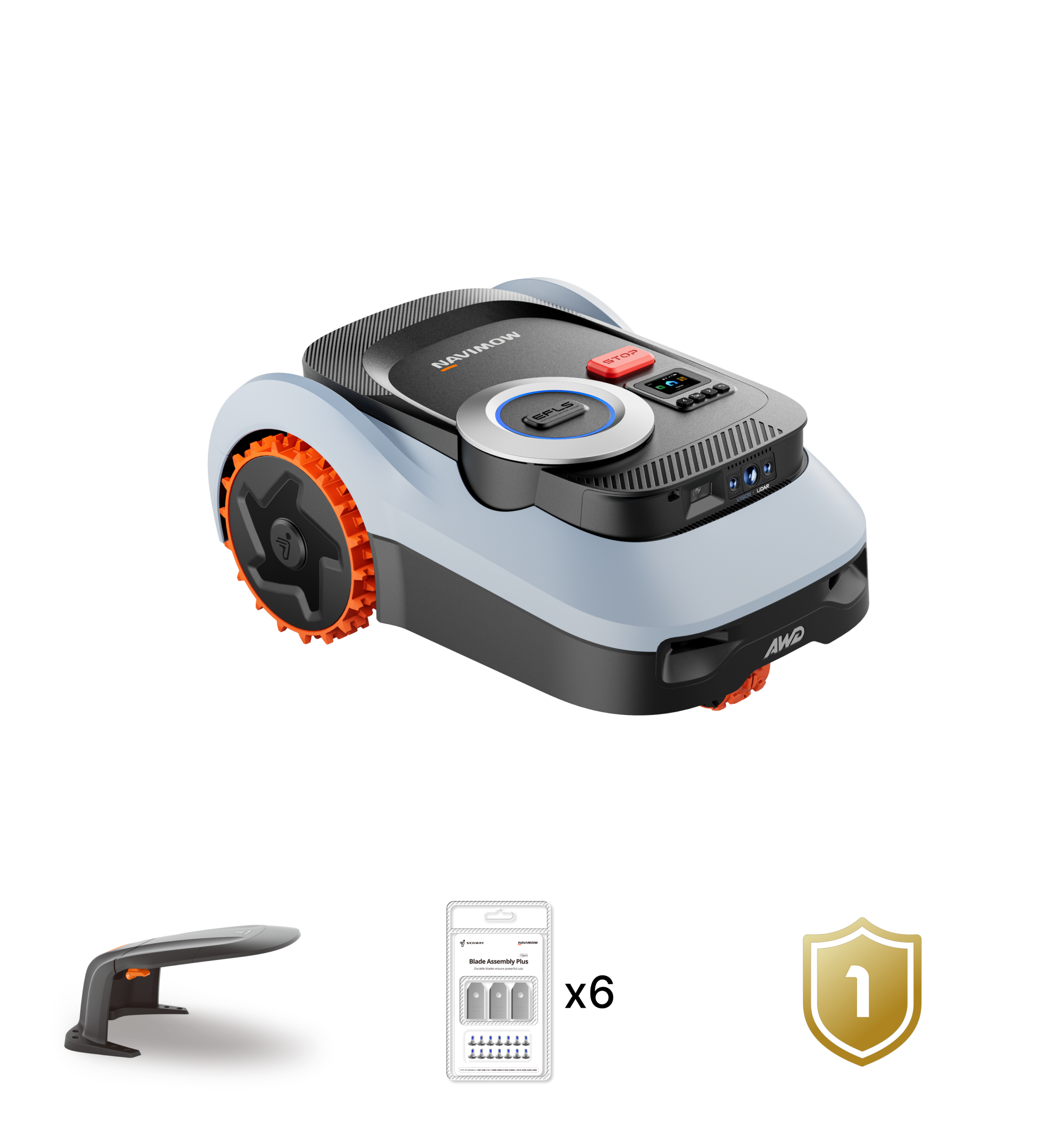 Navimow i210 LiDAR Pro Rundum-sorglos-Paket