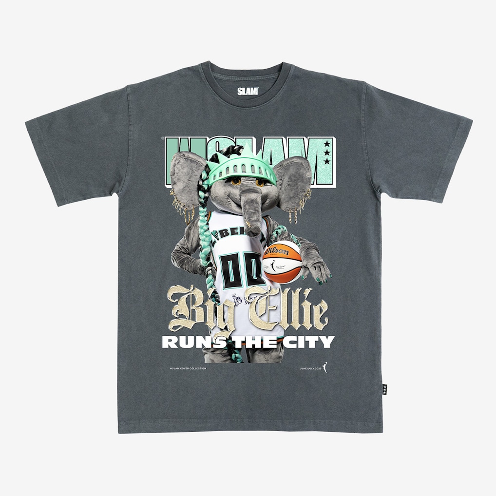 Charcoal SLAM New York Liberty June July 2025 Cover T-Shirt