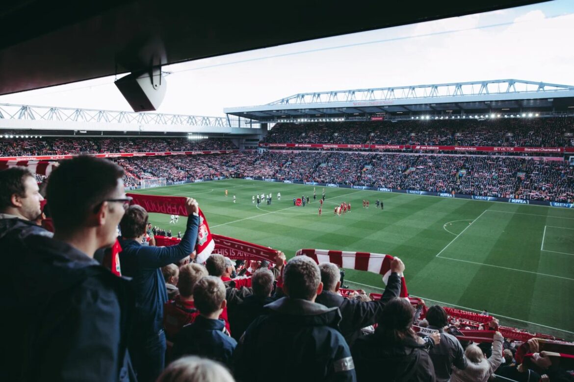 Anfieldin stadion Liverpool FC -ottelumatkaa varten