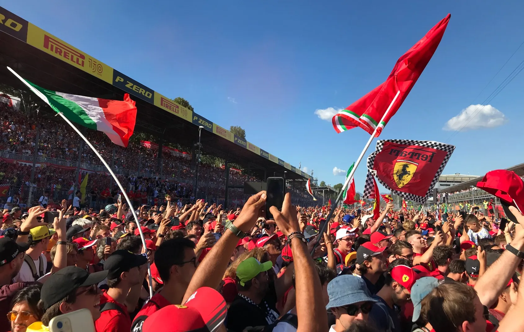 Italian Formula 1 -tapahtuman rata ja kisatunnelma