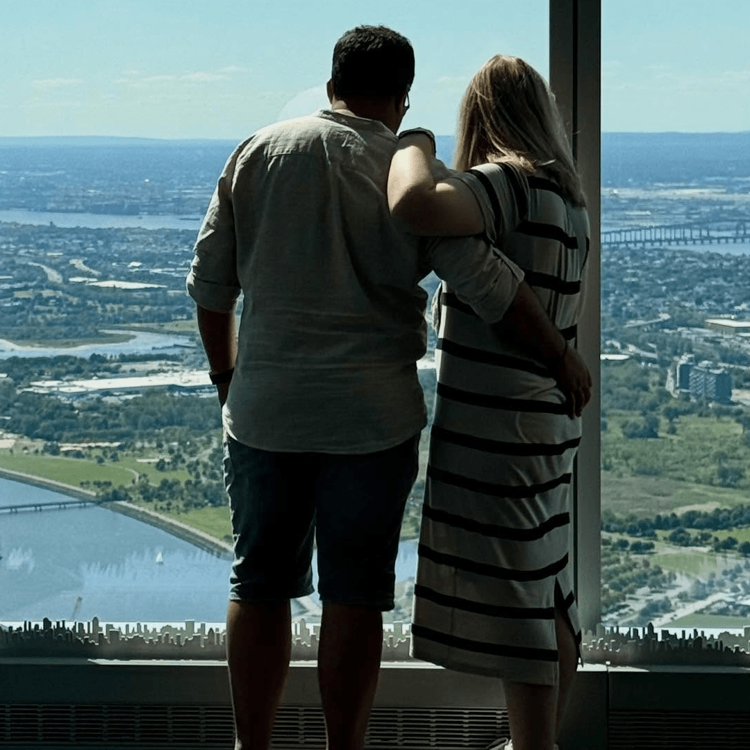 Aktuelle Szene aus dem One World Observatory