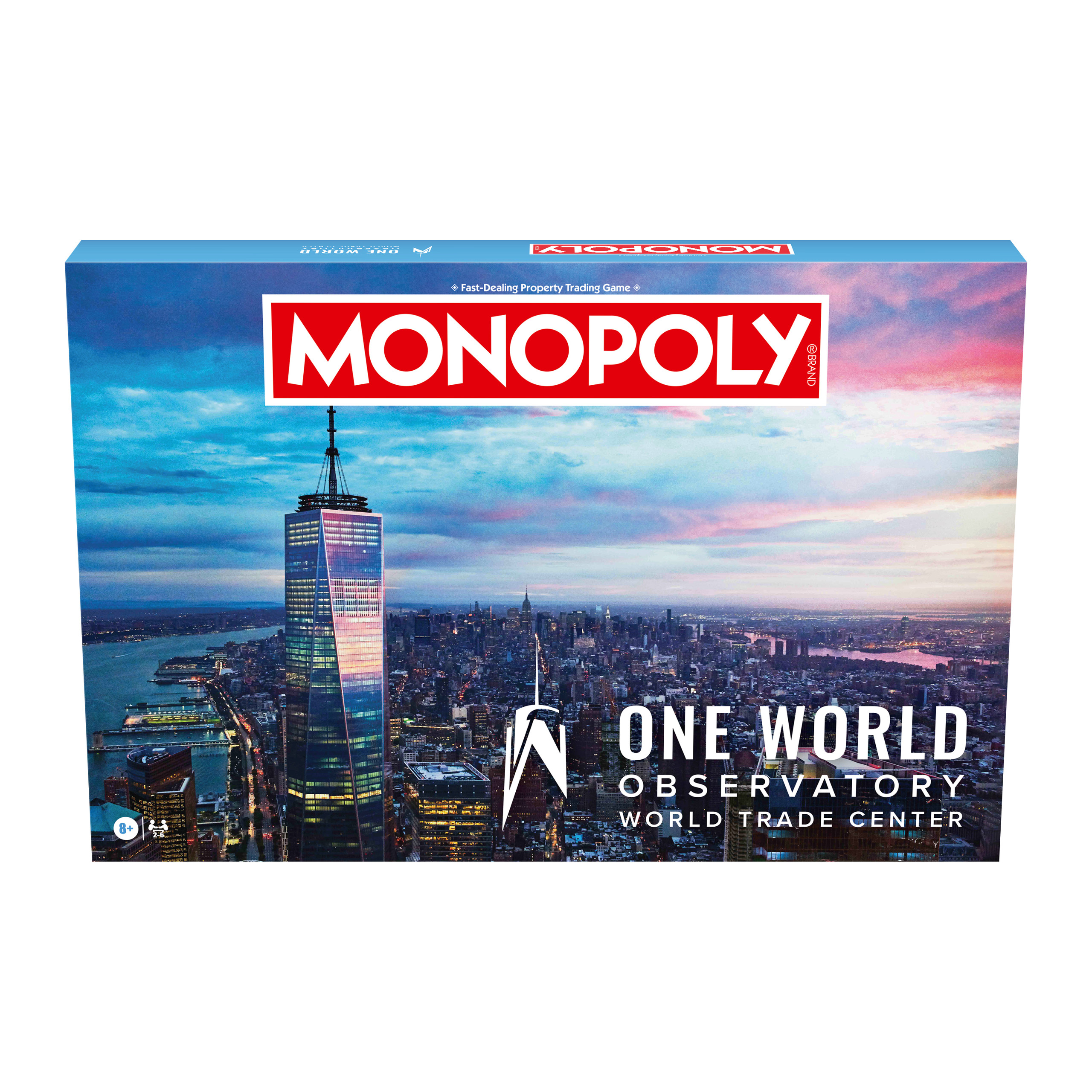 Caja del juego One World Observatory Monopoly by Top Trumps