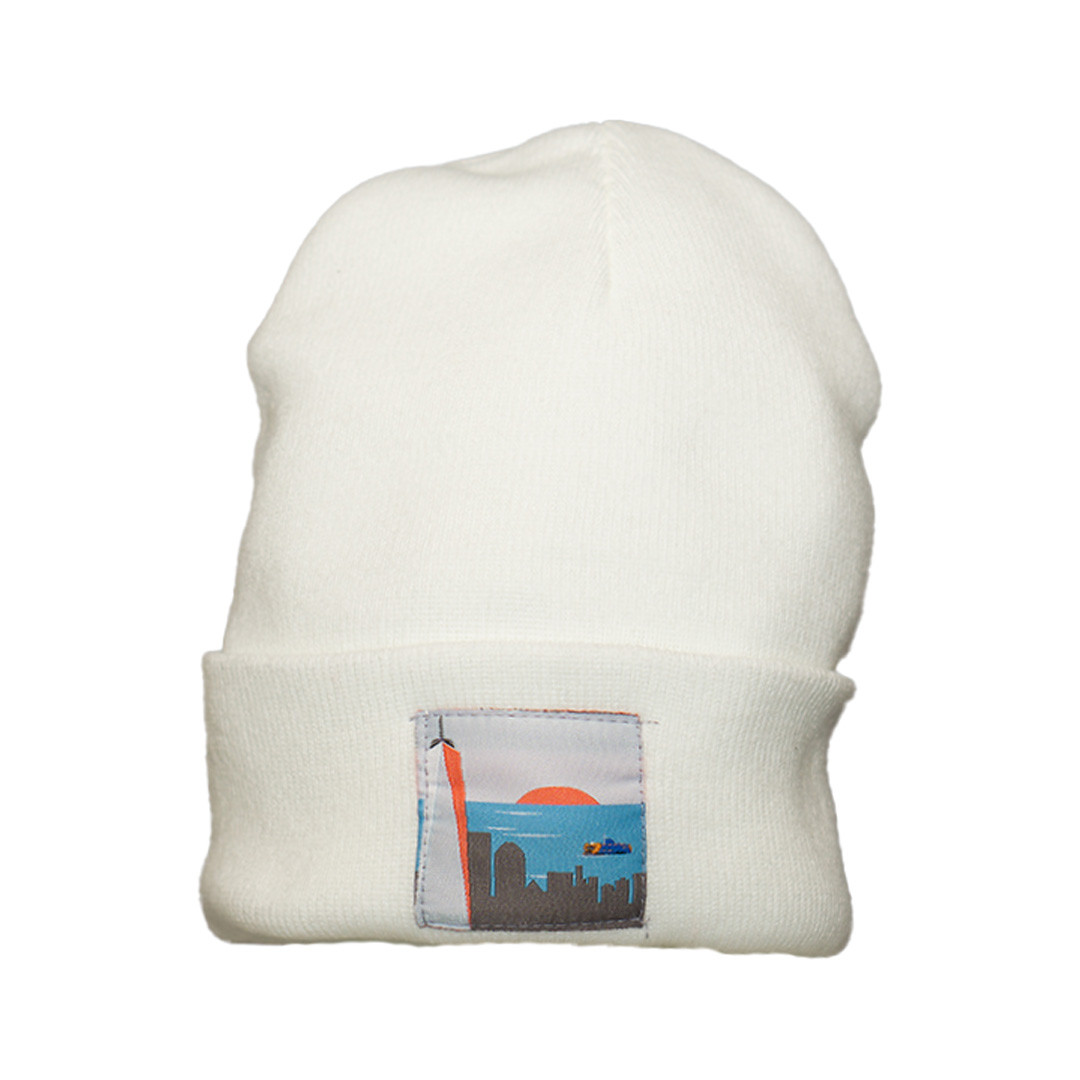 Gorro blanco de One World Observatory