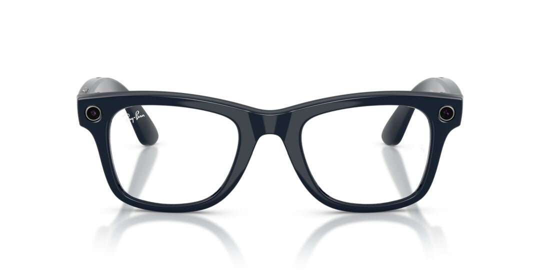 Lentes oftálmicos Ray-Ban Meta Wayfarer azules