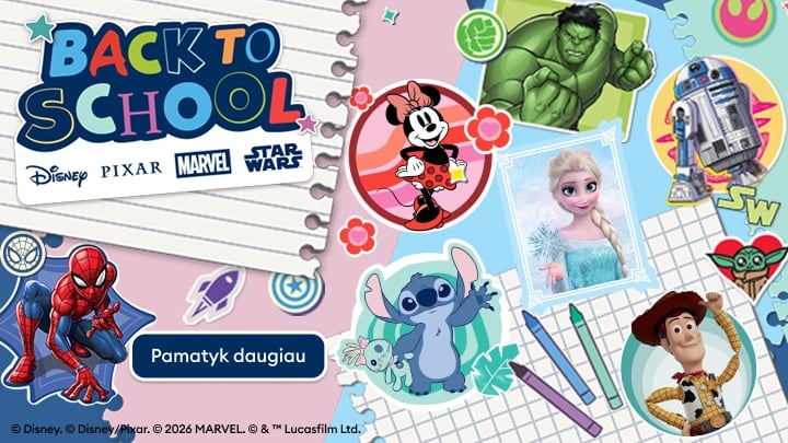 Sinsay Disney kolekcija vaikams