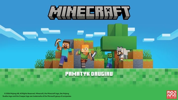 Sinsay Minecraft kolekcija vaikams