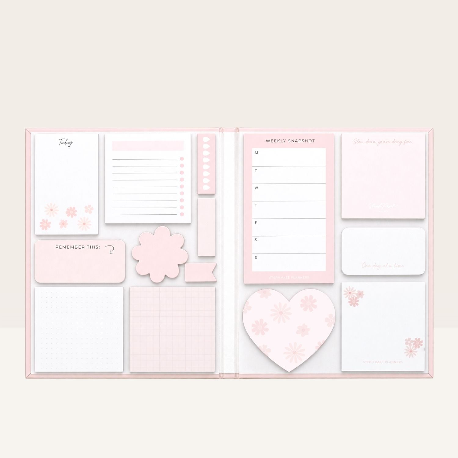 Open blush Note it down Sticky-note Collection