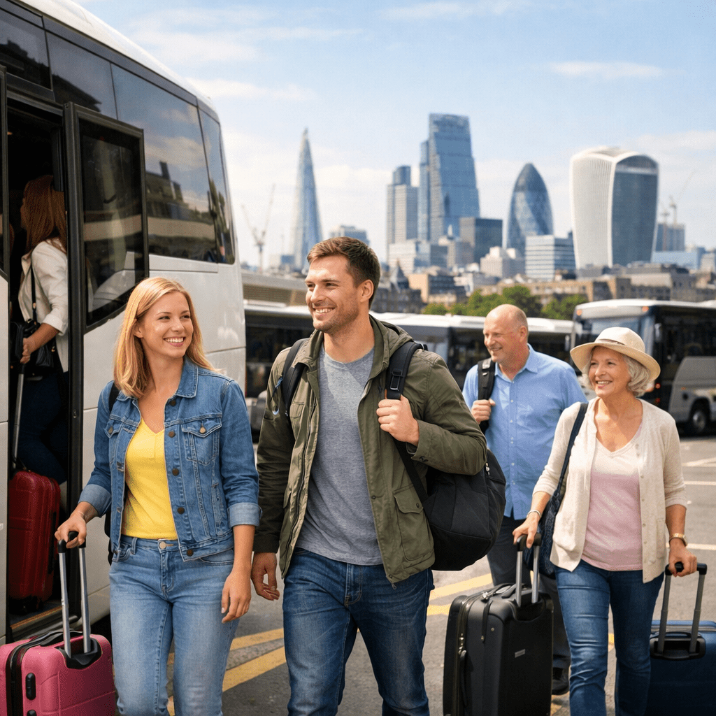 Terravision Transfer vom Flughafen Stansted nach London
