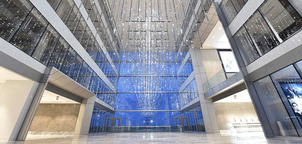 Visitors experiencing a tour at The Star in Frisco