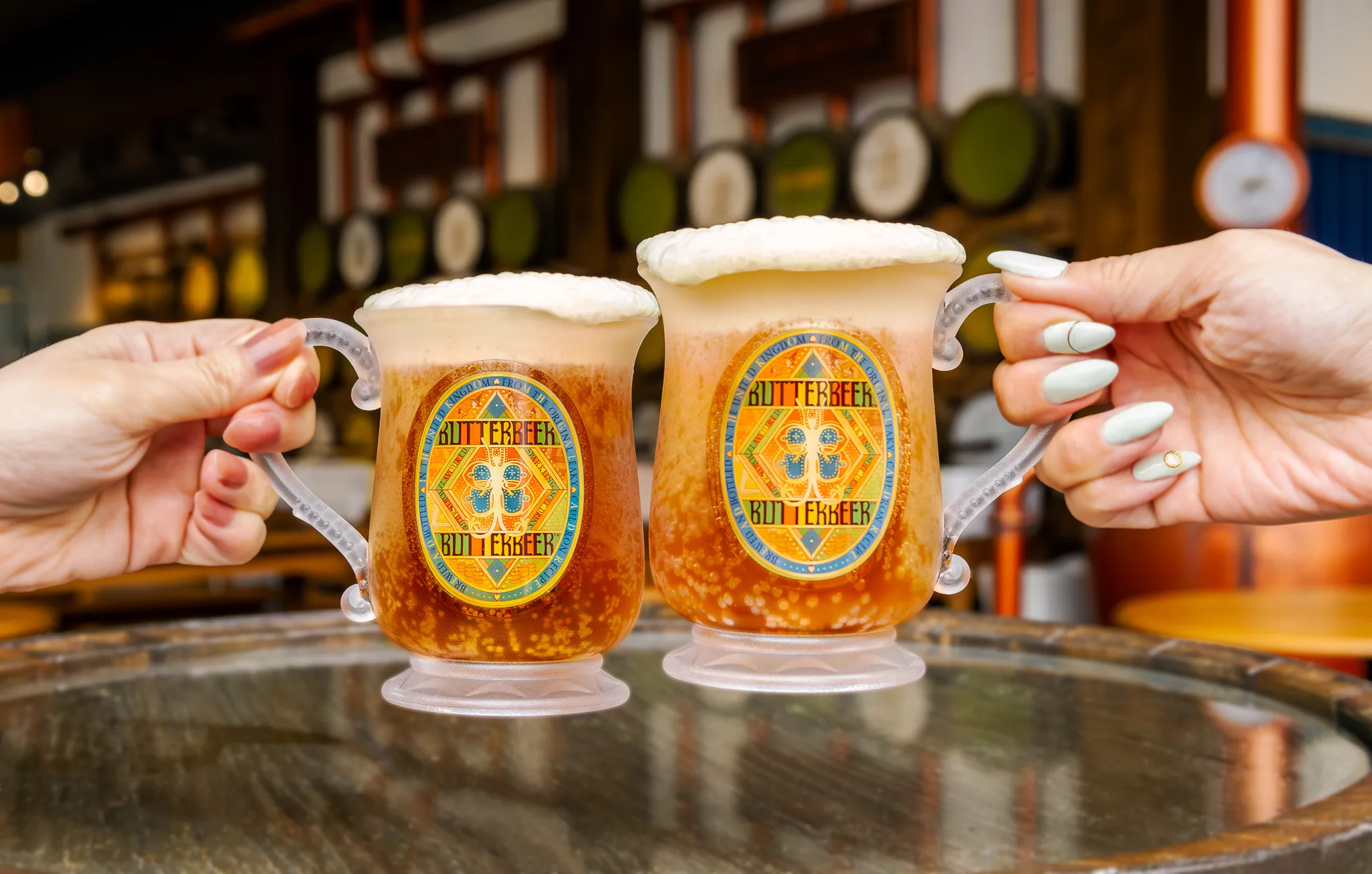 Butterbeer at Warner Bros. Studio Tour Tokyo