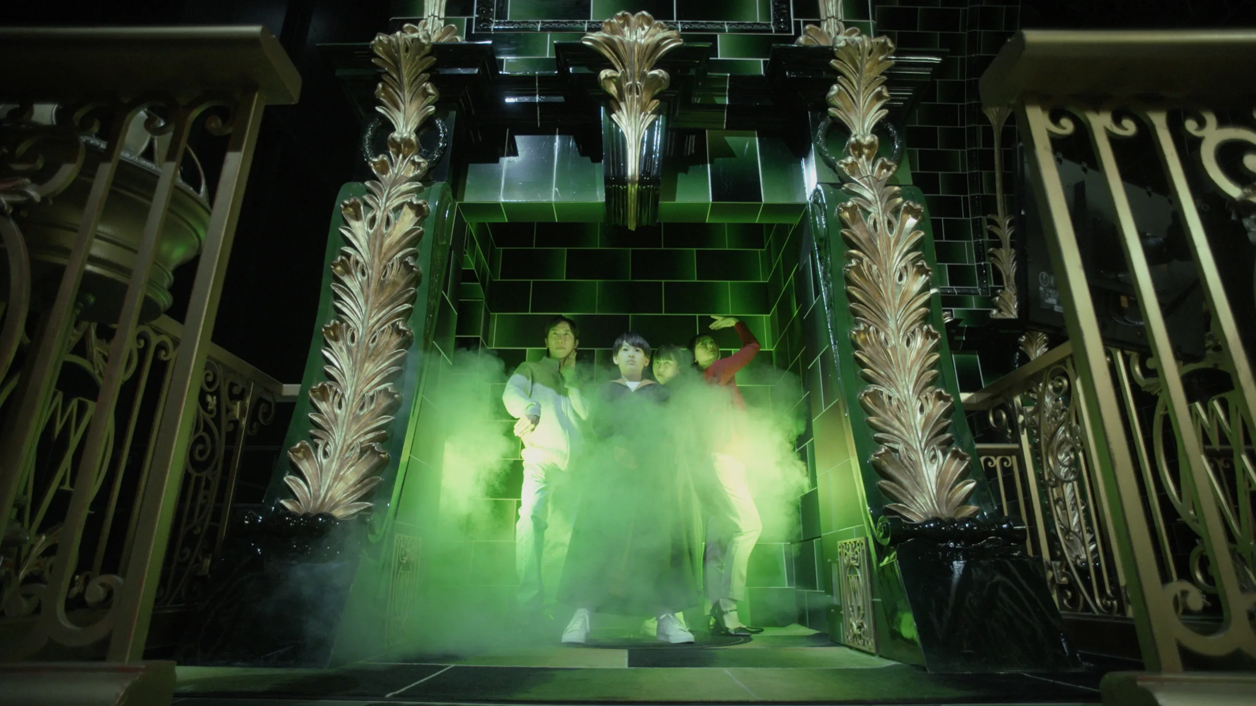 Interactive Floo Powder experience at Warner Bros. Studio Tour Tokyo