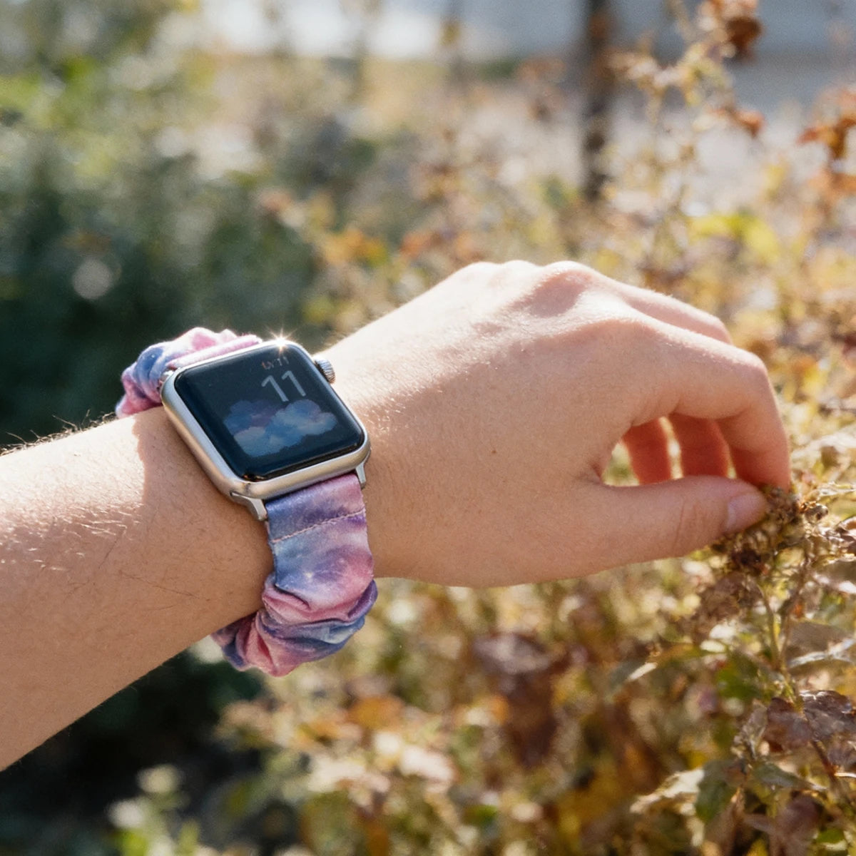 Wristr Mento Silikonarmband in Blau