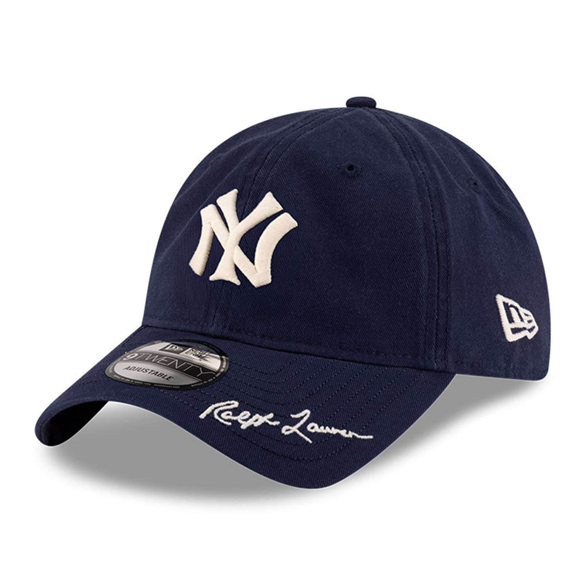 Navy New York Yankees New Era x Ralph Lauren adjustable cap