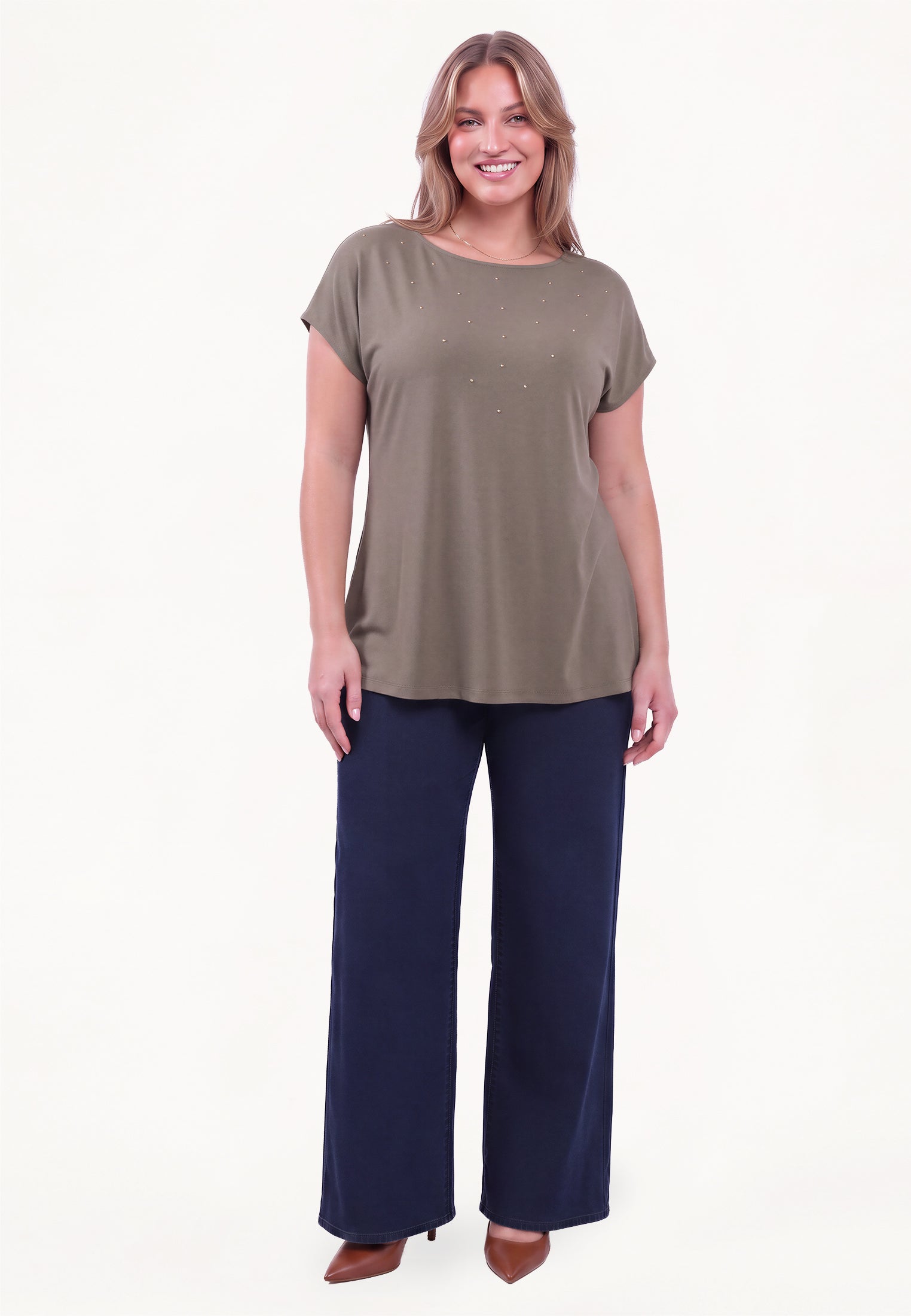 Top UNI DOLCE vert clair Yoek