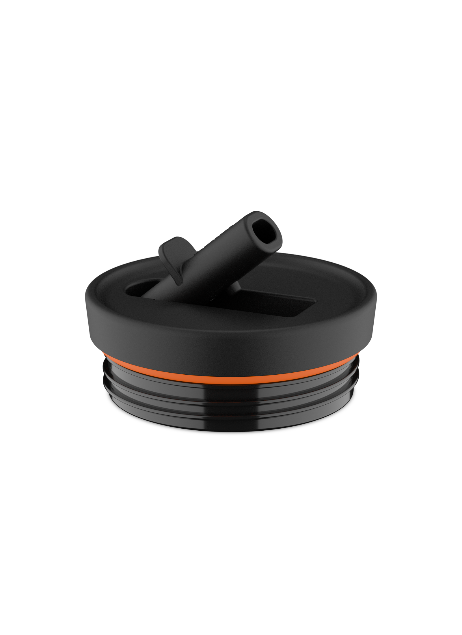 Tappo con cannuccia 24Bottles nero