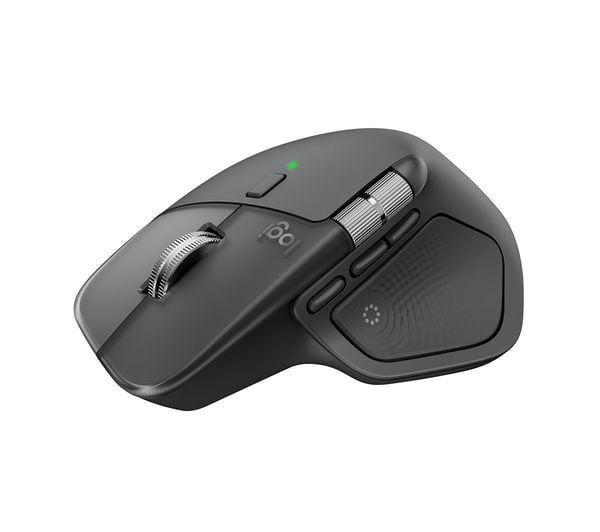 Logitech MX Master 4 wireless mouse in graphite