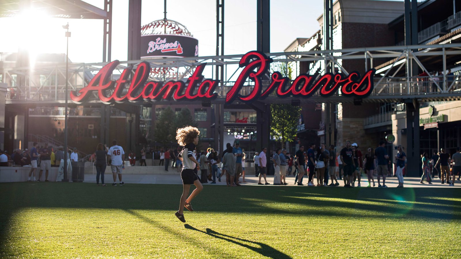 Zona de The Battery Atlanta junto a Truist Park