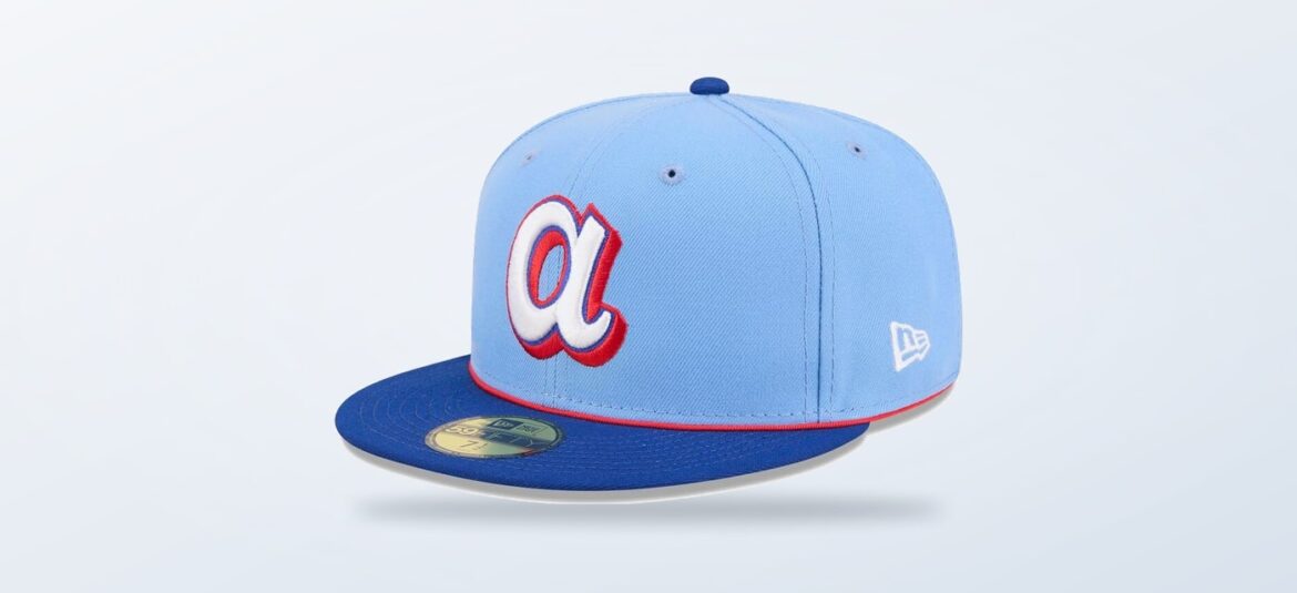 Light blue Atlanta Braves 2026 City Connect 59FIFTY fitted hat
