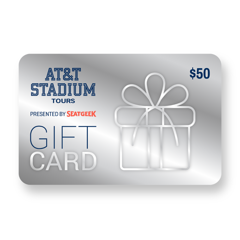 $50 AT&T Stadium Tours Gift Card