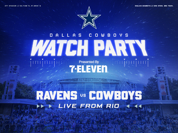 Dallas Cowboys watch party at AT&T Stadium