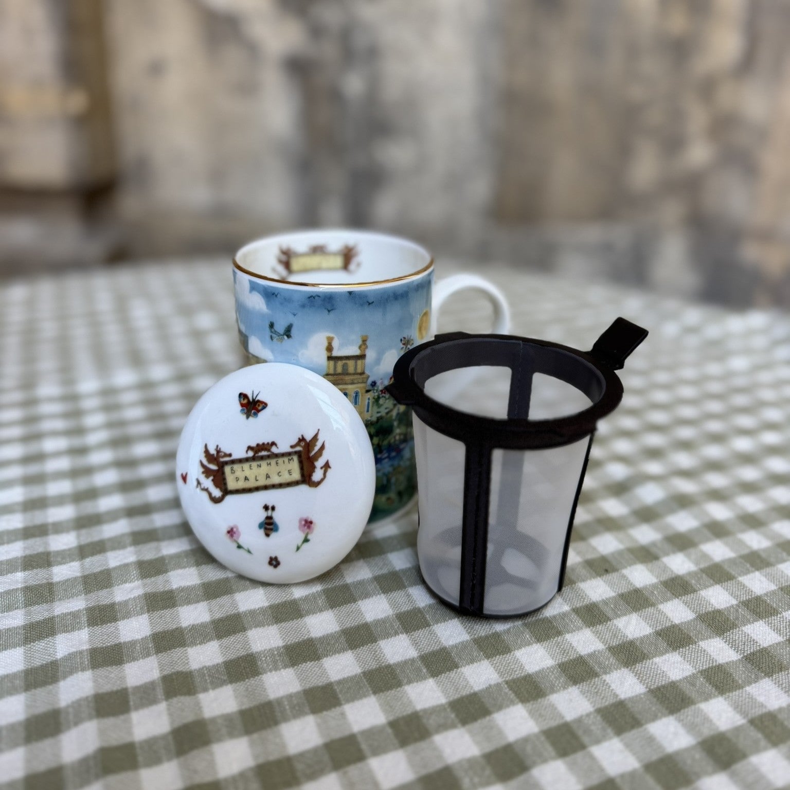 Whimsical Wonders Tea Infuser Mug from Blenheim Palace