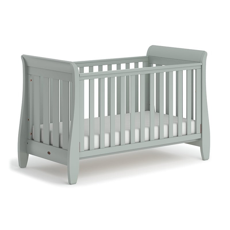 Boori Sleigh Urbane Cot Bed in Almond