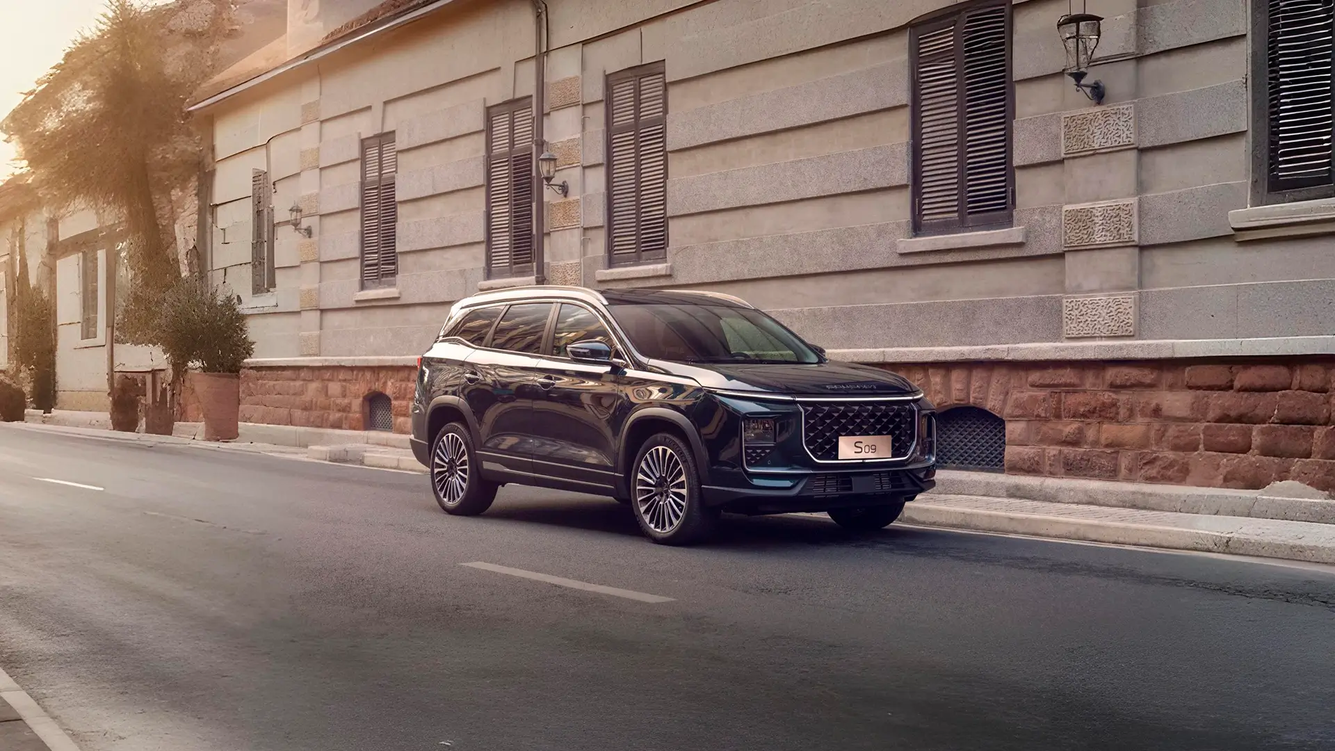SUV Soueast S09 de gran tamaño