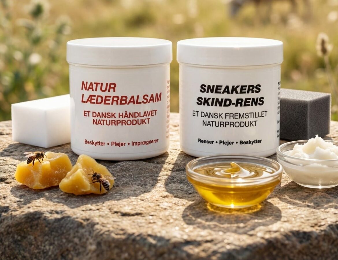 Natur Lederbalsam zur Pflege von Sneakers und Leder