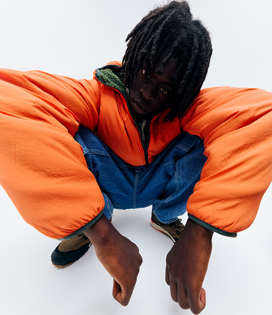 Element Brand lookbook jacket styling scene