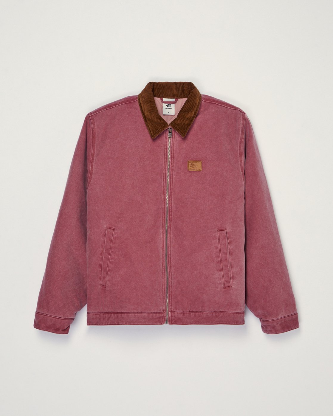 Element Brand Parker pink canvas jacket