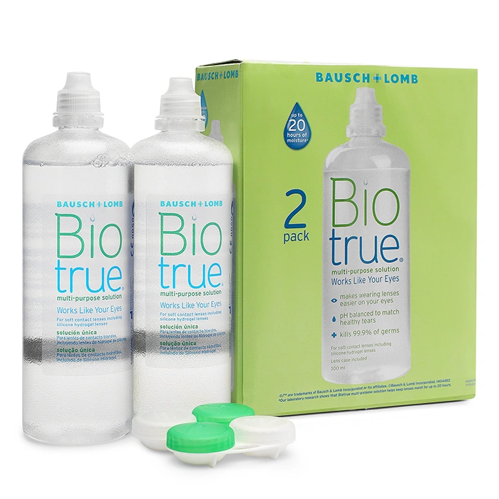Biotrue Multi-Purpose Solution twin pack