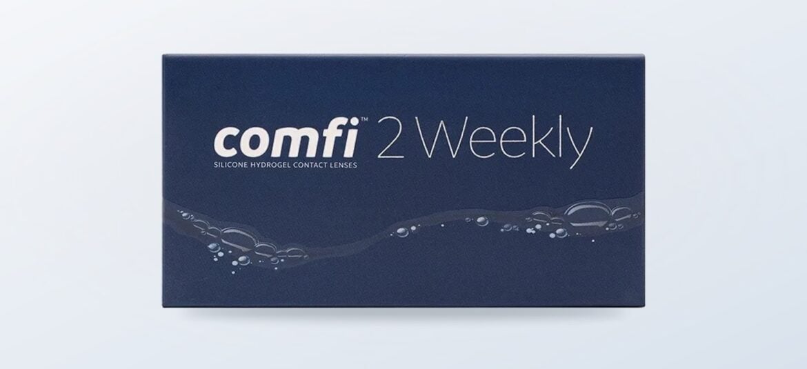 comfi 2 Weekly six-pack contact lenses