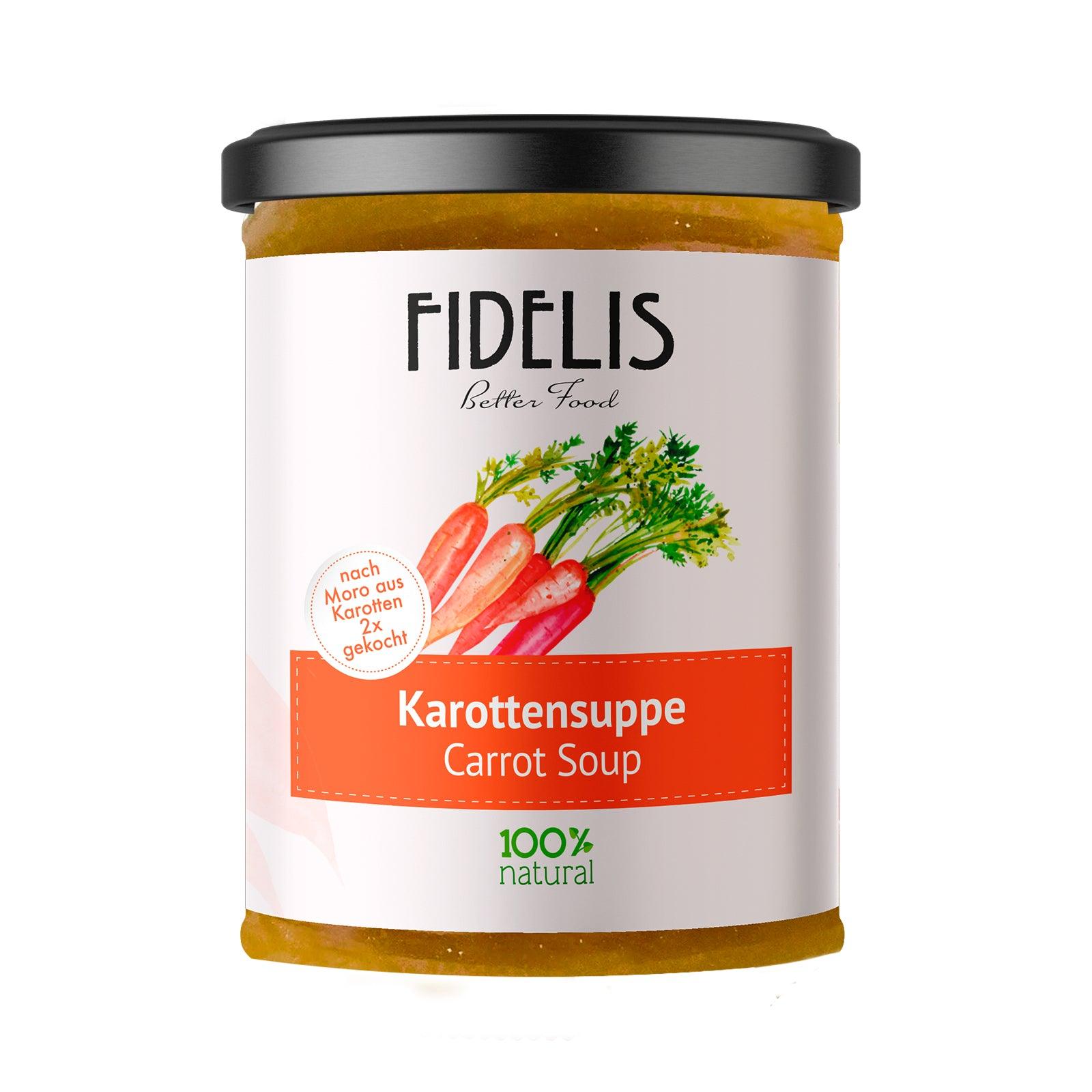 Karottensuppe nach Moro für Hunde